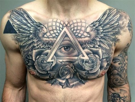 diseos tatuajes en el pecho para hombres|Mejores tatuajes para pecho de hombre